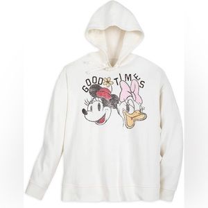 Disney parks Minnie Mouse and Daisy Duck Vintage Pullover Hoodie for Women